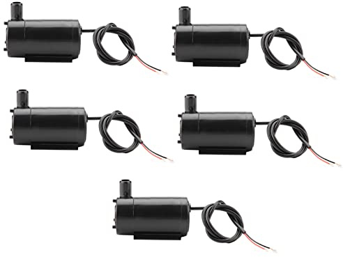 Pompe A Eau 5V,Fontaine A Eau Chat,Mini Pompa 5V,Mini Pompe Pour Fontaine,Sserpumpe,5V Pumpe,Mini Wasserpumpe,3Asserpumpe,Pompe De Fontaine À Énergie Solaire Decdeal,Pompe De Fontaine 5 Pcs Set Dc 3V