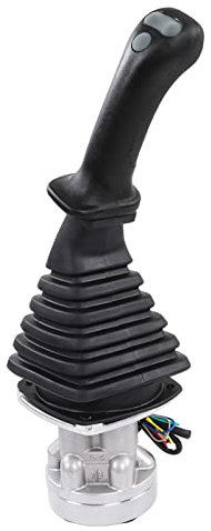 Septpenta Bagger Joystick Controller, Hochwertiges Legiertes Stahlmaterial, Alterungsbeständig, Klein und Leicht, Steuerventil Joystick, 410113 00124 für Lh 3 Baugruppen
