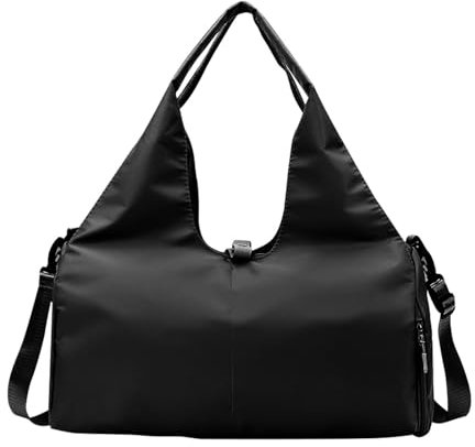 Sporttasche Damen Yogatasche Groß, Sporttasche Reisetasche mit Schuhfach, Wasserdicht Tragetasche für Yogamatten, Groß Gym Tasche für Damen und Herren Schwimmtasche Sport Gym Yoga Bag für Yogamatten