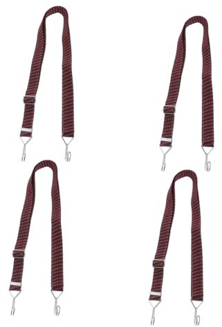 NAMOARLY 4 Stück Einstellbare Bungee Spannbänder 2m Elastische Gummibänder Für Gepäck Fahrräder Motorräder Hochleistungsfähige Befestigungsgurte Mit Haken Für Transport Und Reisen