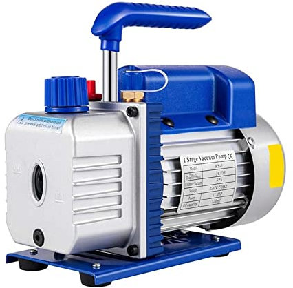 3CFM 1/3HP Refrigerante Pompa A Vuoto Rotativa A/C Pompa di Evacuazione A Vuoto Pompa A Vuoto Ad Aria Elettrica Sistemi di Raffreddamento, Potente ed efficiente