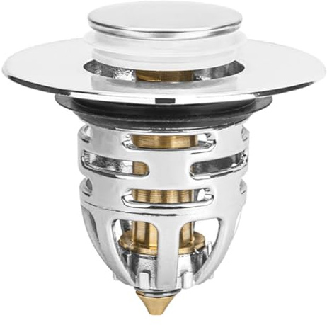 Angoily Bouchon de Lavabo pour Bonde Filtre à Pression pour Bassin et Bassine Crépine de Lavabo