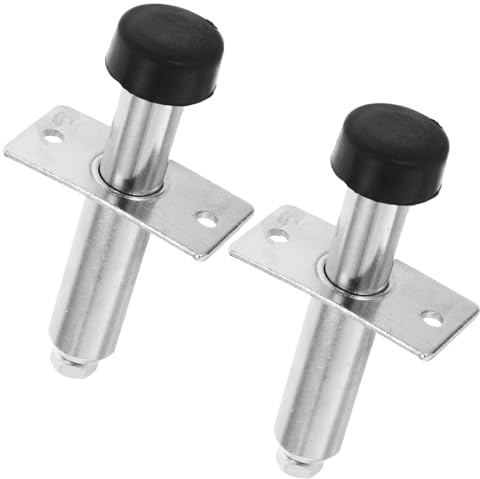 ROMISBABA Car Trunk Lock 2pcs Spring Loaded Trunk Popper Stainless Steel Automotive Door Latch Lock Kit Universal Replacement for Car Boot Security