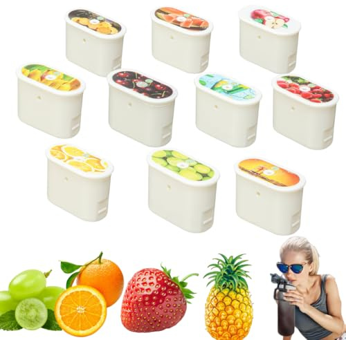 Putextile Set Pod Pour Bouteilles D'Eau, Bouteille D'Eau Non Incluse (10 POD SET)