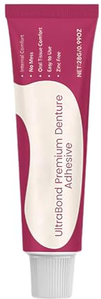 Crema Adhesiva Para Dentaduras Postizas Productos Impermeables Para El | Crema Adhesiva Selladora Para Dentaduras Para Viajes, Citas, Vacaciones Y