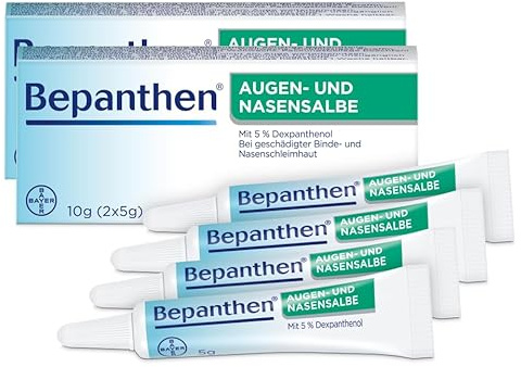 Bepanthen Augen- und Nasensalbe I Die Nr. 1 Augen- und Nasensalbe I 10g x 2