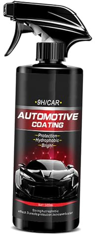 Matybobe Revestimiento de Coche, Cera Líquida, Esmalte en Aerosol, Capa Hidrofóbica, Removedor de Arañazos, Protección Detalles Automotriz (500ml)