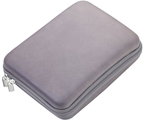 TROIKA TRAVEL CASE – CBO11/GY– Organizer-Etui mit Reißverschluss – Kabel-Organizer, Reise-Kosmetik– 3 Innenfächer – 6 Elastikband-Schlaufen – Trennwand – TROIKA-Original