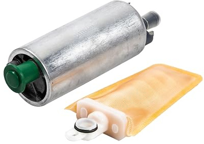 STELLOX 10-01029-SX Elektrische Kraftstoffpumpen – Benzinpumpe – 12 V – 3 bar – mit Befestigungsmaterial – Für PKW