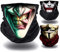 Scaldacollo Joker – 3 Scaldacollo moto, bicicleta, trekking… | Bandana Multifunzione – Leggero – Copri bocca - Antivento | Scaldacollo Estivo: Joker, Sorriso e Casa di Carta