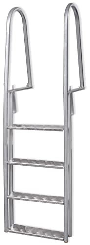 INLIFE 91197 - Piscina a 4 livelli, in alluminio, 167 cm, 8,2 kg