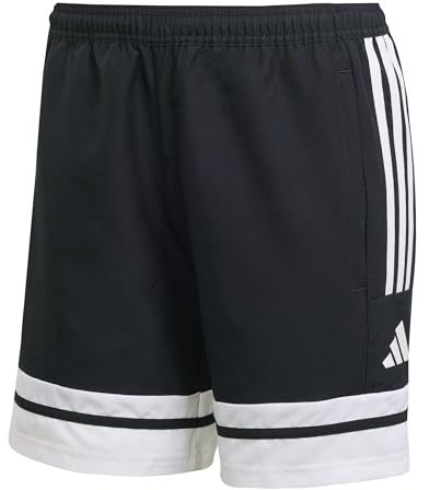 adidas Damen Squadra25 Downtime Woven Short Shorts, Black/White, M