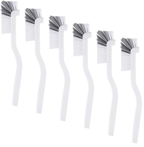 HSIXHAF 6 pcs Tassenbürste,Bürstefür Gläser, Reinigungsbürste mit langem Griff, Flasche Reinigungsbürsten, Spülbürste, Gebogene Reinigungsbürste, Ellenbogenbürste