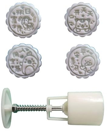 Molde para tartas de luna, sello de galletas, festivales, pastas de frijoles, pasteles, Año Nuevo chino, molde para entusiastas de la repostería