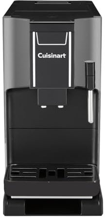 CUISINART Macchina da Caffè Completamente Automatica 4 caffè con un tocco: Espresso, Americano, Cold Brew;Montalatte integrato;Dal chicco alla tazza;Base regolabile;Pulsante Preferit