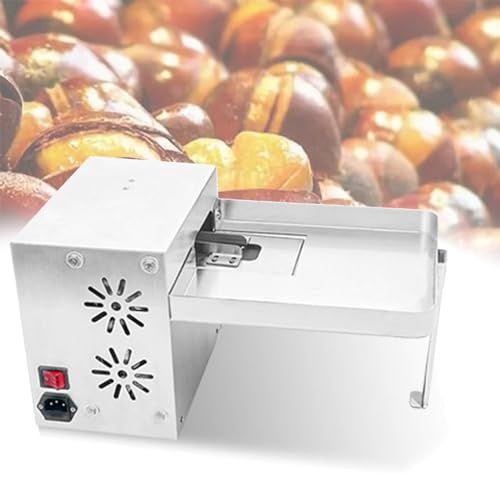 Machine d'ouverture de Coquille de châtaignier Chinoise Semi-Automatique Machines de refendage de Noisettes, Facile à Utiliser adaptée à de Nombreuses Tailles de châtaignier