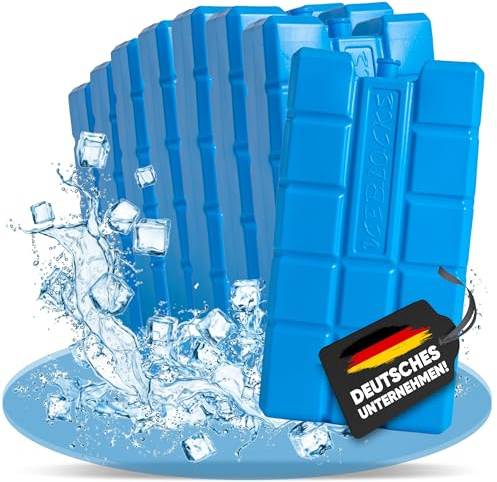 NEMT Kühlakkus 750 ml für Kühltaschen + Kühlboxen langanhaltend – 8 Stück