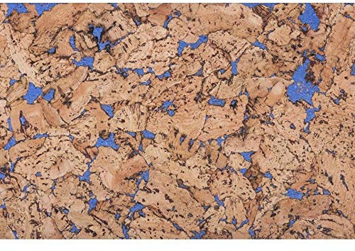 Cork Wall Tiles Decorative Blue 60cm x 30cm (11 Tiles) Total 1,98 m2