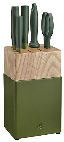 ZWILLING Now S Messerblock, 6-teilig, Limettengrün