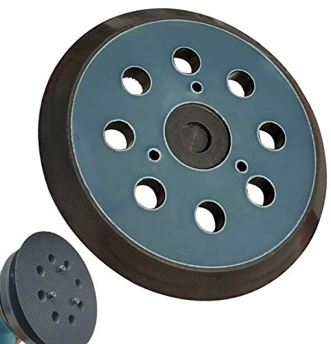 Levigatrice di ricambio per Makita 743081-8, 743051-7 – Adatta per levigatrici orbitali Makita BO5041/K, BO5010/K, BO5030/K, BO5031/K, XOB01Z Random Orbital Sander Pad standard da 12,7 cm