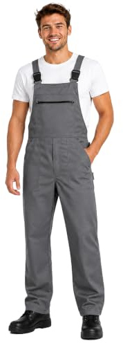 BWOLF ANAX 100% coton Salopette de Travail Homme Salopettes et Combinaisons de Sécurité Coton 5 poches