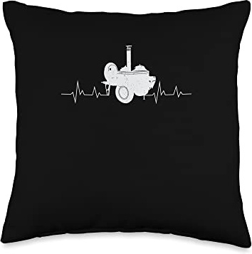 Goulash Heartbeat Goulash Cannon Funny Hungary Dish Throw Pillow