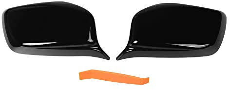 2pcs Side Türspiegel Abdeckung nach rechts 51167187431 Ersatz für E60 E61 F10 F11 F01 F02