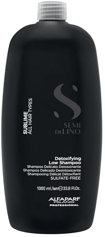 Alfaparf Milano Semi Di Lino Sublime Detoxifying Low Shampoo 1000ml
