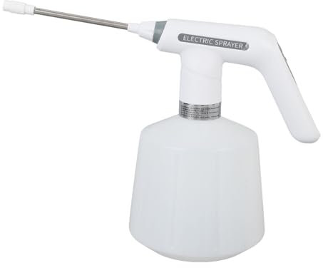 Botella Pulverizadora Eléctrica de 1,5 L, Pulverizador Automático Recargable para Plantas con Boquilla Ajustable, Botella Pulverizadora Jardín para Regadera Limpieza Fertilizante