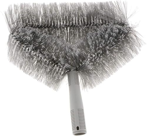 Clim Profesional Cepillo Multiusos Limpia Techos Paredes 32x20x10cm Gris | Fibras Dureza Media-Baja, Mango Universal No Incluido, Zonas Difícil Acceso