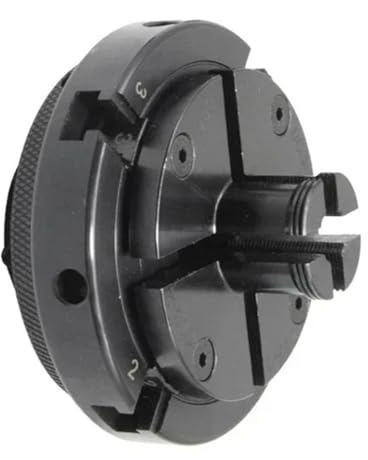 BMWJYLPM Mandrin de Tour à Bois Step 4 100 mm M33 M18 1 Pouce 4 Mors autocentrant Accessoire pour Machine à Bois