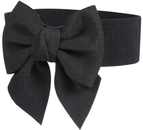 VERDANVERSE Cintura Larga Elasticizzato Fiocco per Abiti, Gonne e Cappotti Donna