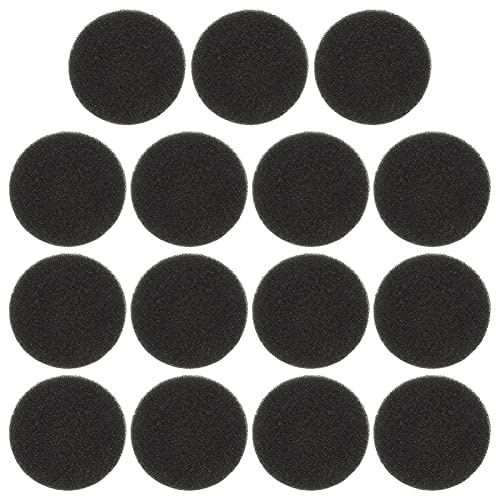 VALICLUD Makeup Brush Cleaning Sponge and Makeup Brush Cleaner 15Pcs Quick Dry Efficient Sponge Set for Women Travel Use Compact Tool Cleaning Box 8X8X3Cm