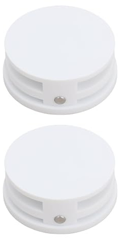 LT Easiyl 2Pcs White Surfboard Long-board Leash Cup Plug 30x12mm for Most Surfboard Leashe