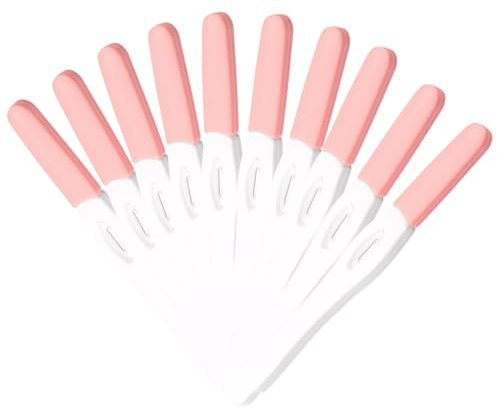 10 Pièces Test Grossesse Emballés Individuellement Rose Test De Grossesse Précoce Detection Précis Et Fiable Avec Détection Rapide