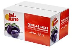 Prugne Secche con Nocciolo 30/40 Selezione - Massima Morbidezza per Laboratori - Cassa da 5kg