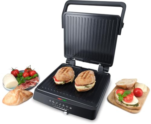 Steba FG 75 Panini, parrilla de contacto y de mesa