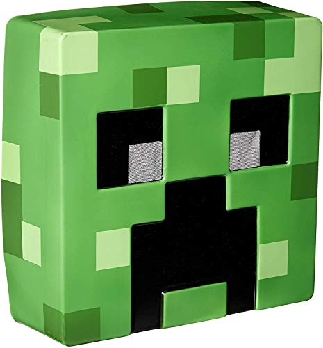 Masque Creeper Minecraft enfants - Vert - Taille Unique