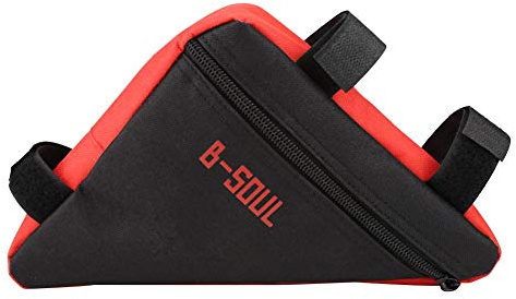Fahrradtasche Rahmentasche Dreiecktasche ycle Triangle Bag Mountainbike Rennrad Fahrrad Rahmen Vordere Schlauch Beutel Tasche Ox Fahrrad Dreieck Tasche für Rennräder Schwarz Weiß Blau Gelb Grün