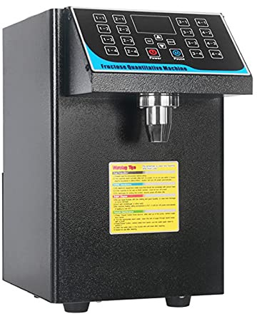 DENEST Distributeur Automatique de Fructose 7.5L, Machine quantitative de Fructose, Distributeur Automatique de sirop, Distributeur Boisson gazeuse de thé au Lait 220V.