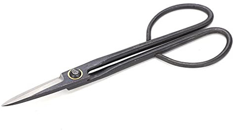 Bonsai-Schere SK-Stahl-Gartenschere, Ergonomischer Langer Griff, Scharfe Klinge, Geeignet für Bonsai, Blumenarrangieren, Gartenarbeiten