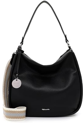 Tamaris Felicitas Damen Schultertasche Synthetik schwarz