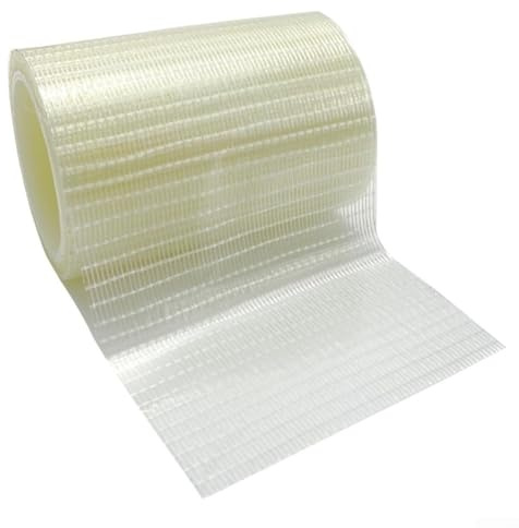 HOHOVYVY Tent Repair Kit, Tent Patch Repair Tape for Awnings, Awning Tarpaulins with Fibreglass Reinforcement, Waterproof (10 cm x 20 m)