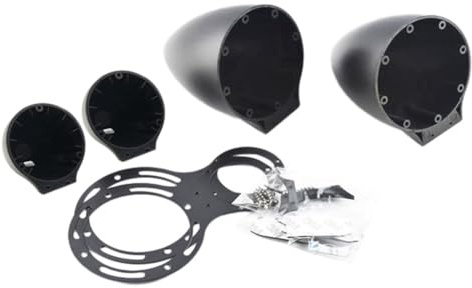 Poukeou Base per Altoparlante Midrange da 3,5 Pollici per Auto Supporto per Altoparlante A 3 Vie Modificato per per Auto Staffa per Stampo per Frequenza A 3 Vie per Auto