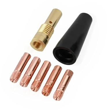 7-teiliges Set gasloser Düsenaufsätze | for Century FC90 K3493-1 035 Fülldraht-MIG-Schweißgerät(0.9 mm)