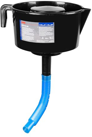 Lampa 67038 Imbuto professionale con 3 filtri separatori per filtrare i carburanti da acqua e impurità