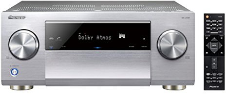 Pioneer SC-LX 501-S Class D Netzwerk AV Receiver (270W pro Kanal, WiFi und Bluetooth, Dolby Atmos, DTS X Ready, HDCP 2.2, AppControl) Silber