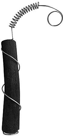 Black+Blum Charcoal Water Filter Hydration with Locking Coil, Old Japanese Tradition, Lasts 6 Months, Natural Wood