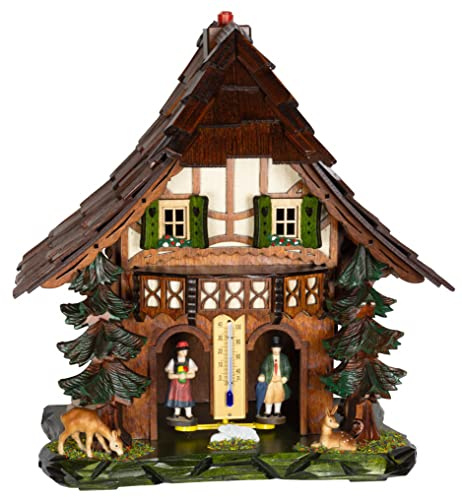 Trenkle Wetterhaus mit Holzfiguren TU 865