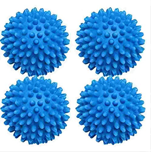 4 Pcs Tumble Dryer Balls Reusable Laundry Dryer Balls Tumble Drying Balls for Dryer Energy Saving
